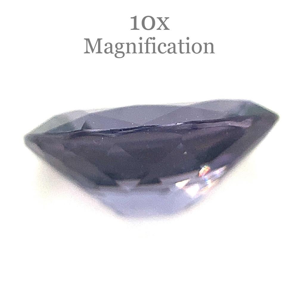 2.64ct Pear Purple Spinel from Sri Lanka Unheated In New Condition For Sale In Toronto, Ontario