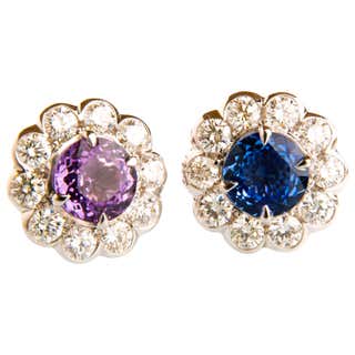 Diamond, Pearl and Antique Stud Earrings - 3,439 For Sale at 1stdibs ...