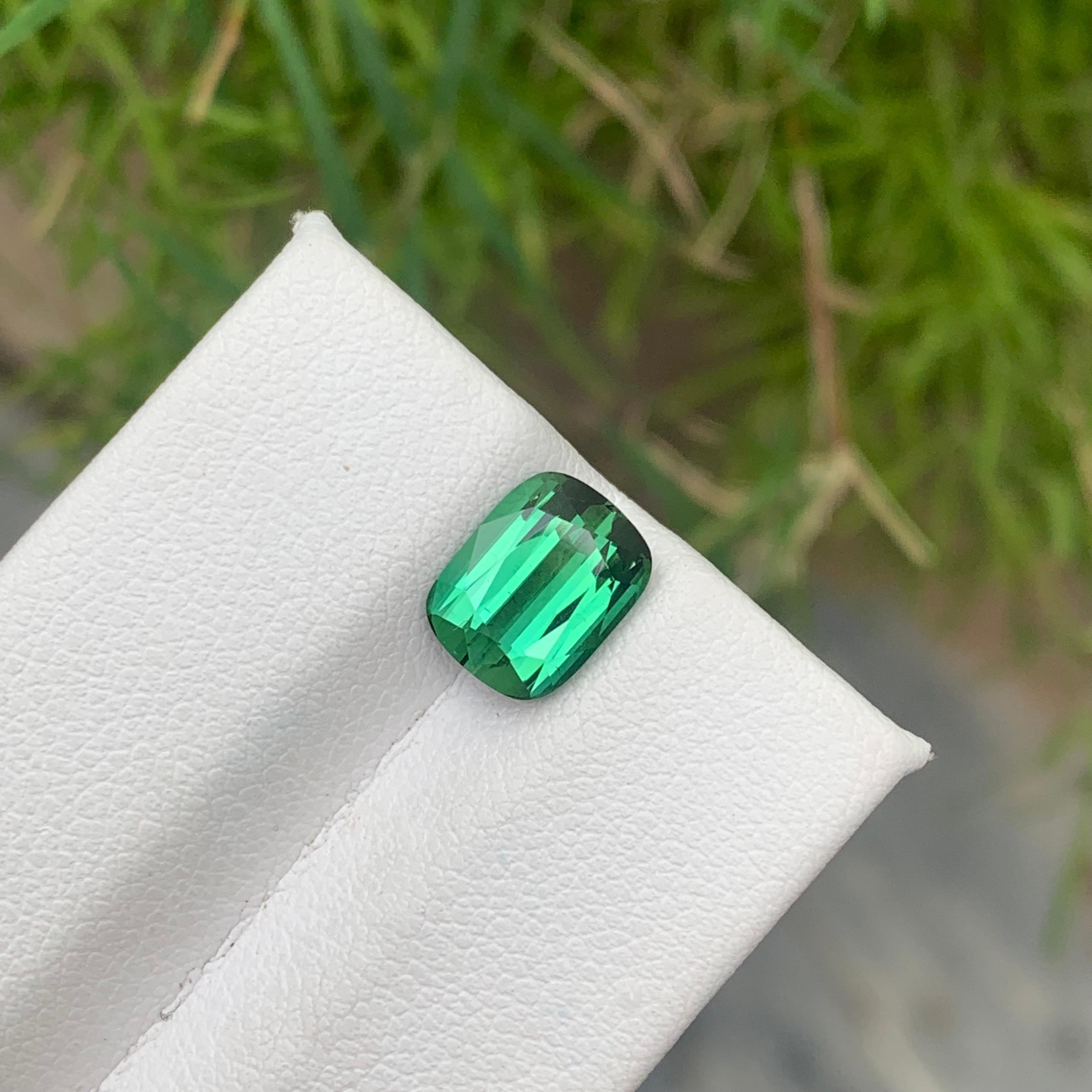 2.65 Carat Cushion Loose Tourmaline Adding Sparkle to Your Jewelry Collection For Sale 6
