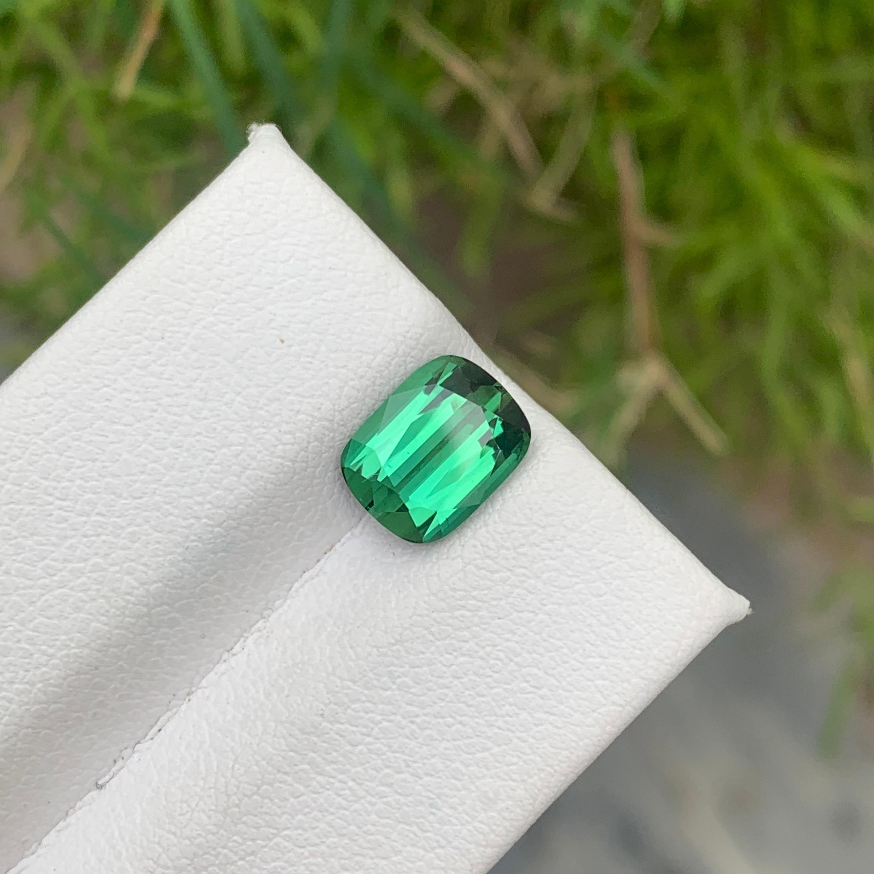 2.65 Carat Cushion Loose Tourmaline Adding Sparkle to Your Jewelry Collection For Sale 7