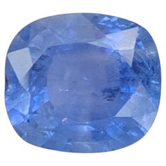 2.65 carati di zaffiro blu naturale sfuso a forma di cuscino