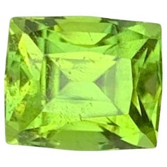 2.65 Carat Natural Loose Peridot Can-Shaped Gemstone From Pakistan