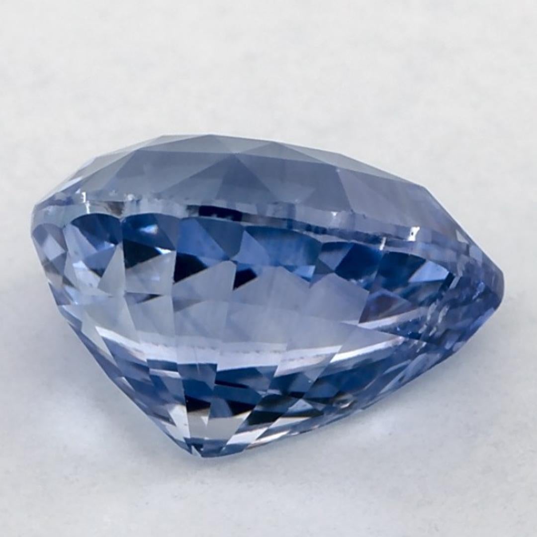 2.65 Ct Blue Sapphire Pear Loose Gemstone (pierre précieuse en vrac) Neuf - En vente à Fort Lee, NJ