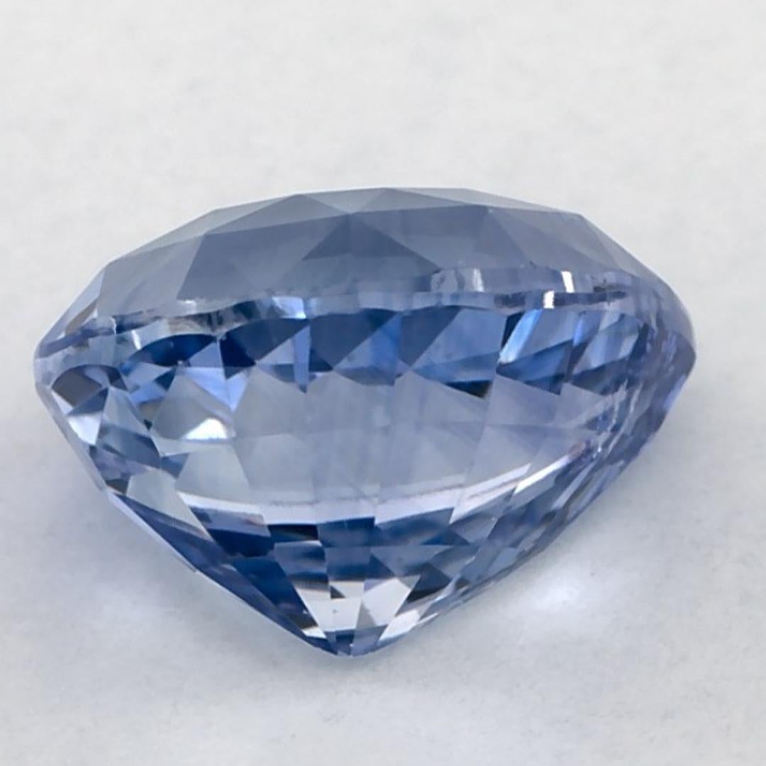 2.65 Ct Blue Sapphire Pear Loose Gemstone (pierre précieuse en vrac) en vente 3