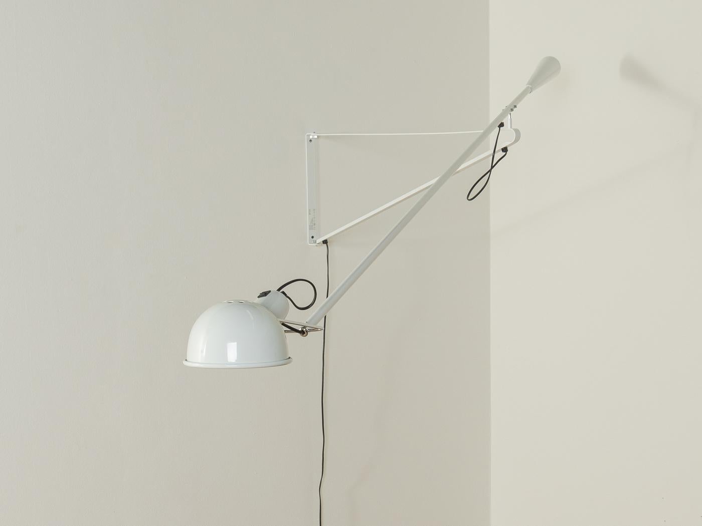 Aluminum  265 wall lamp, Paolo Rizzatto for Flos  For Sale