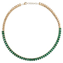 26.51 Carat Emerald Necklace