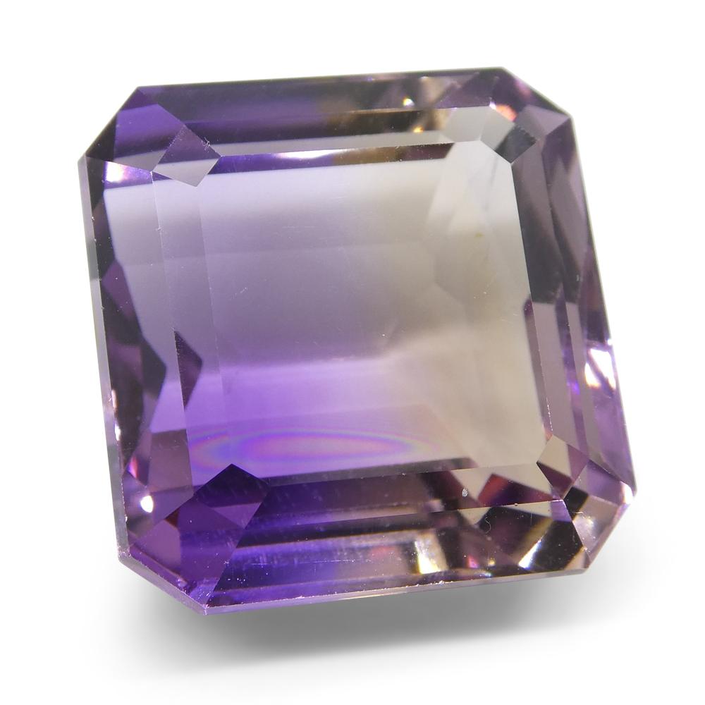 26.55 ct Square Ametrine In New Condition For Sale In Toronto, Ontario
