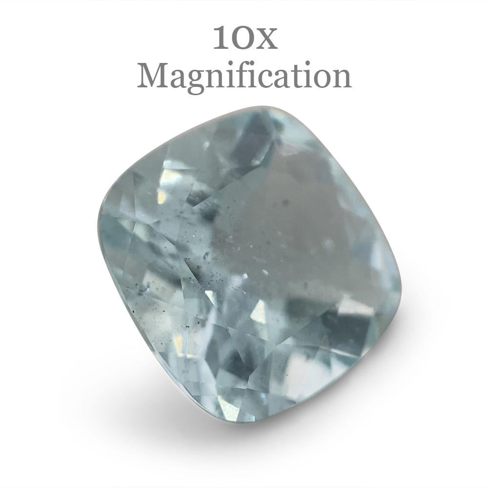 2.65ct Cushion Aquamarine In New Condition For Sale In Toronto, Ontario