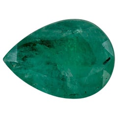 2.66 Ct Emerald Pear Loose Gemstone