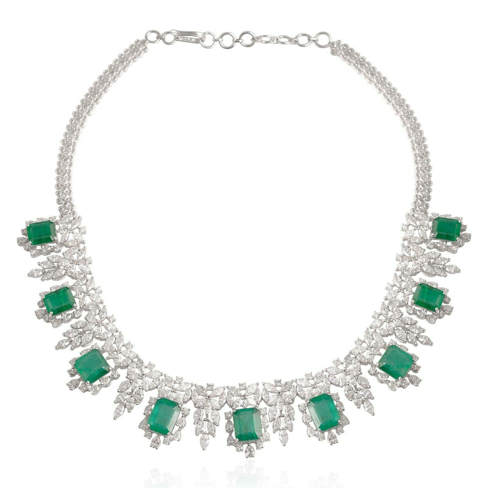 white statement necklace