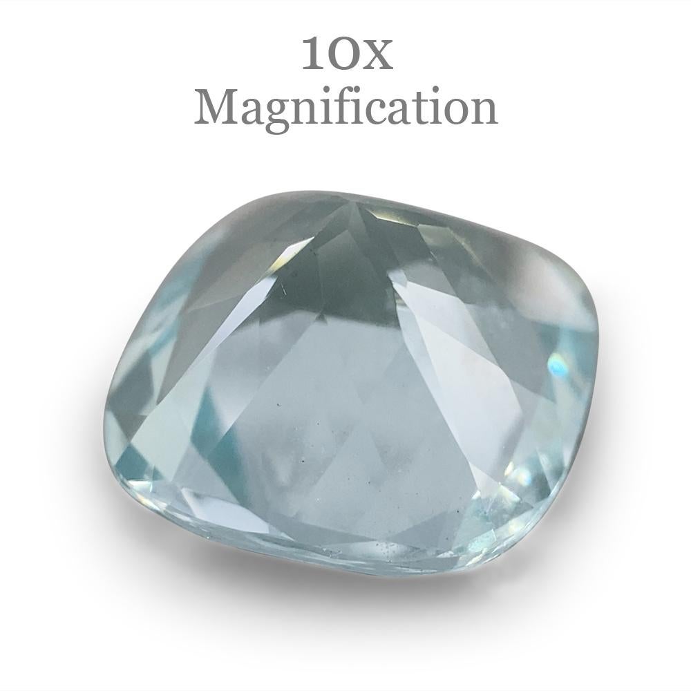 2.66ct Cushion Aquamarine In New Condition For Sale In Toronto, Ontario
