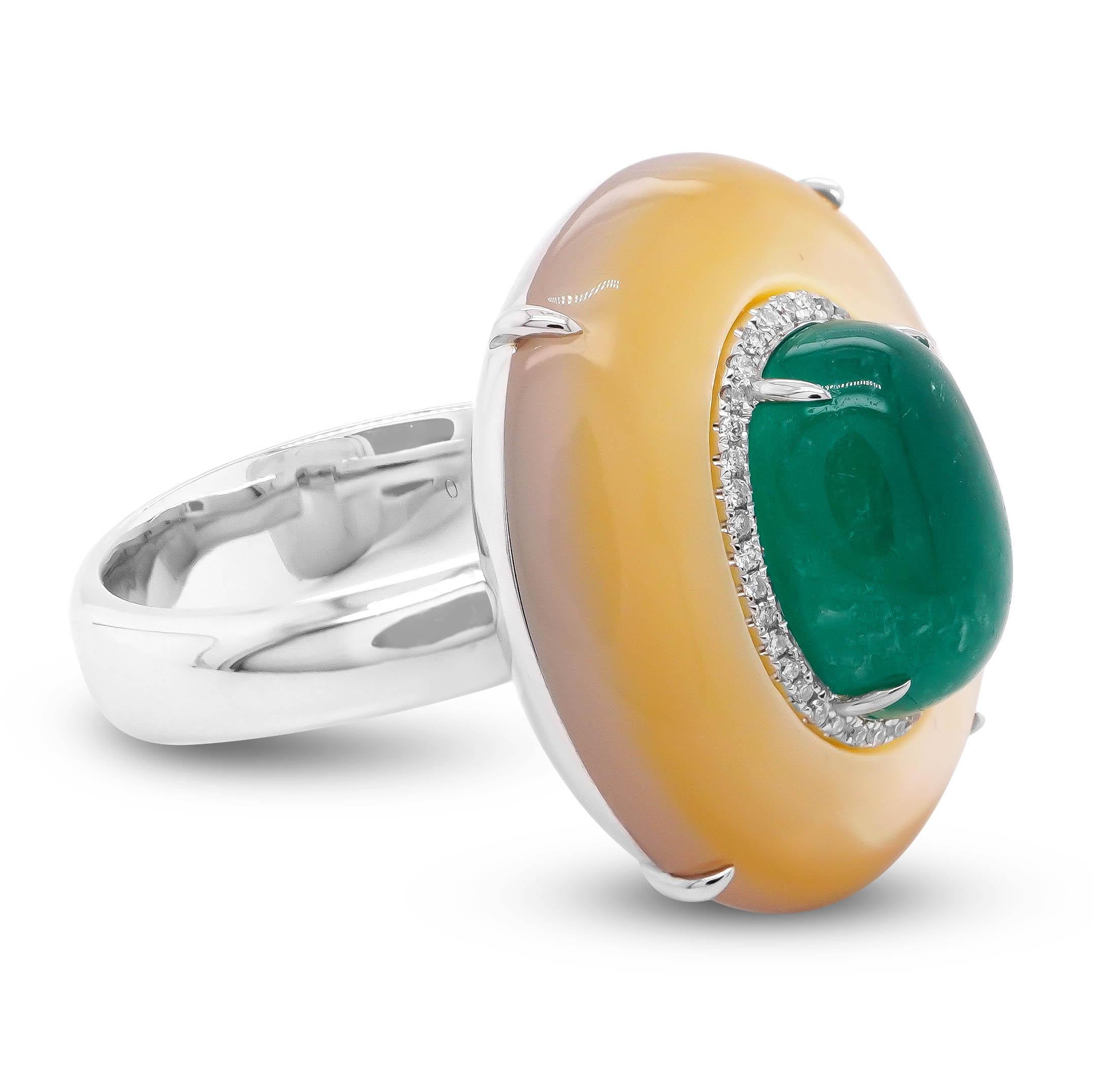 emerald encrusted rings