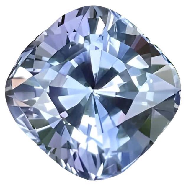 2.67 carats Lavender Loose Spinel Stone Cushion Cut Natural Tanzanian Gemstone (pierre précieuse tanzanienne)