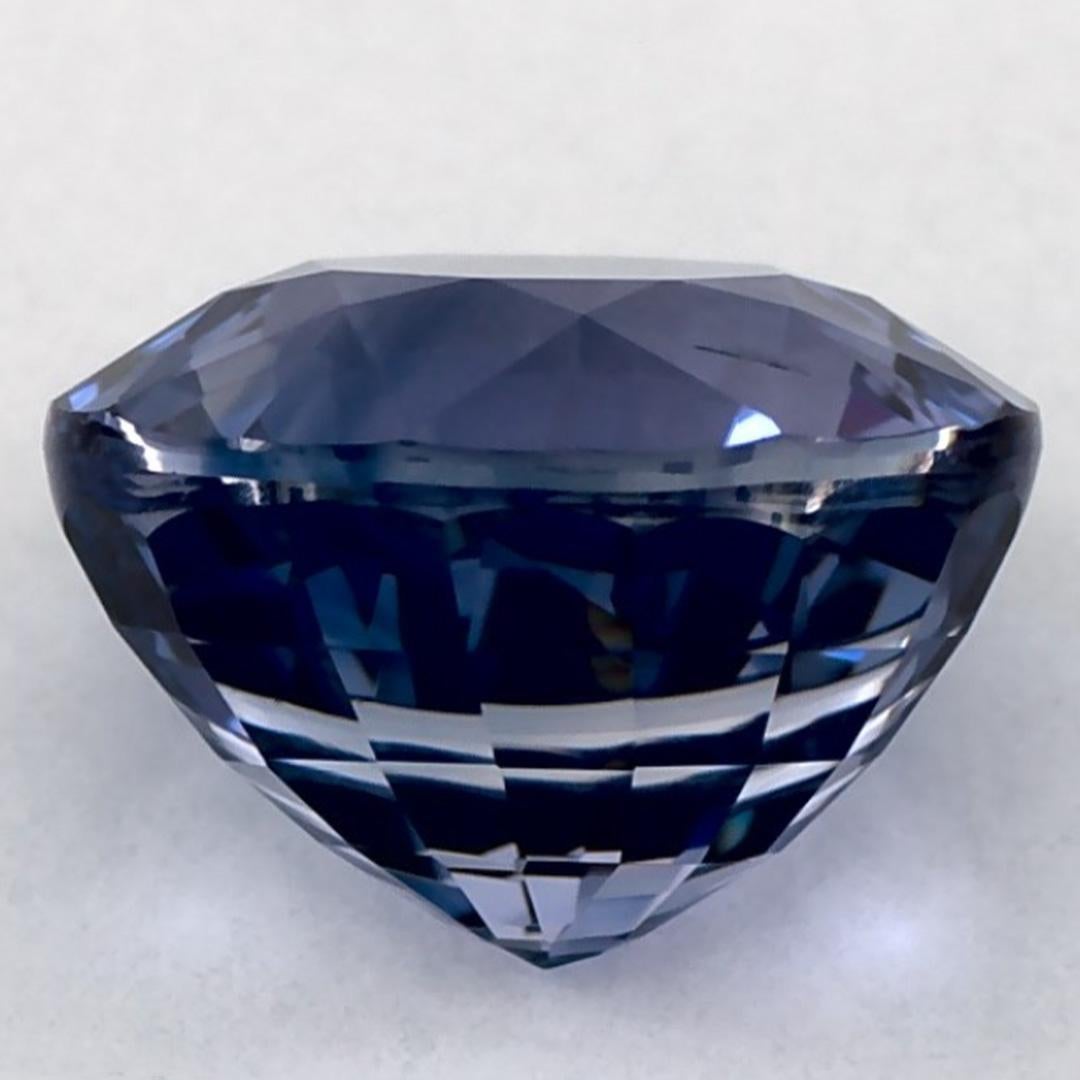 2.67 Ct Blue Sapphire Round Loose Gemstone Neuf - En vente à Fort Lee, NJ