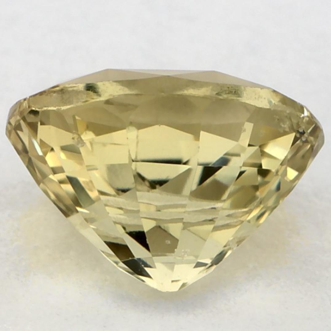 2.67 carati di zaffiro giallo ovale sfuso In condizioni Nuovo in vendita a Fort Lee, NJ