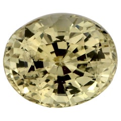 2.67 Ct Yellow Sapphire Oval Loose Gemstone