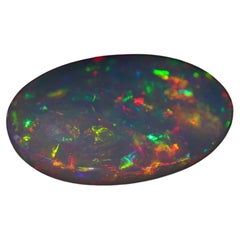 26.72 Carat Ethiopian Opal Loose Gemstone Oval 29x24mm