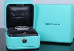 26724 Tiffany & Co Forever Platinum 1.80ct Diamond 3mm Eternity Wedding Band 6