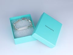 26748 Men's Tiffany & Co NY Sterling Silver Makers ID Chain Bracelet