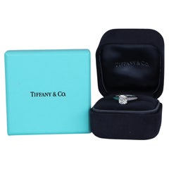26769 Tiffany & Co Lucida Platinum 1.10 I VVS1 Radiant Diamond Engagement Ring