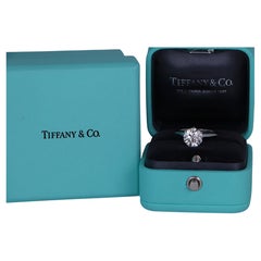 26797 Tiffany & Co 2.02ct Platinum I VS1 Round Diamond Engagement Ring