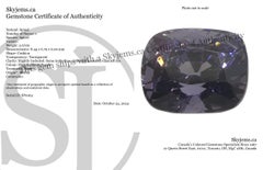 2.67ct Cushion Purple Spinel from Burma Unheated