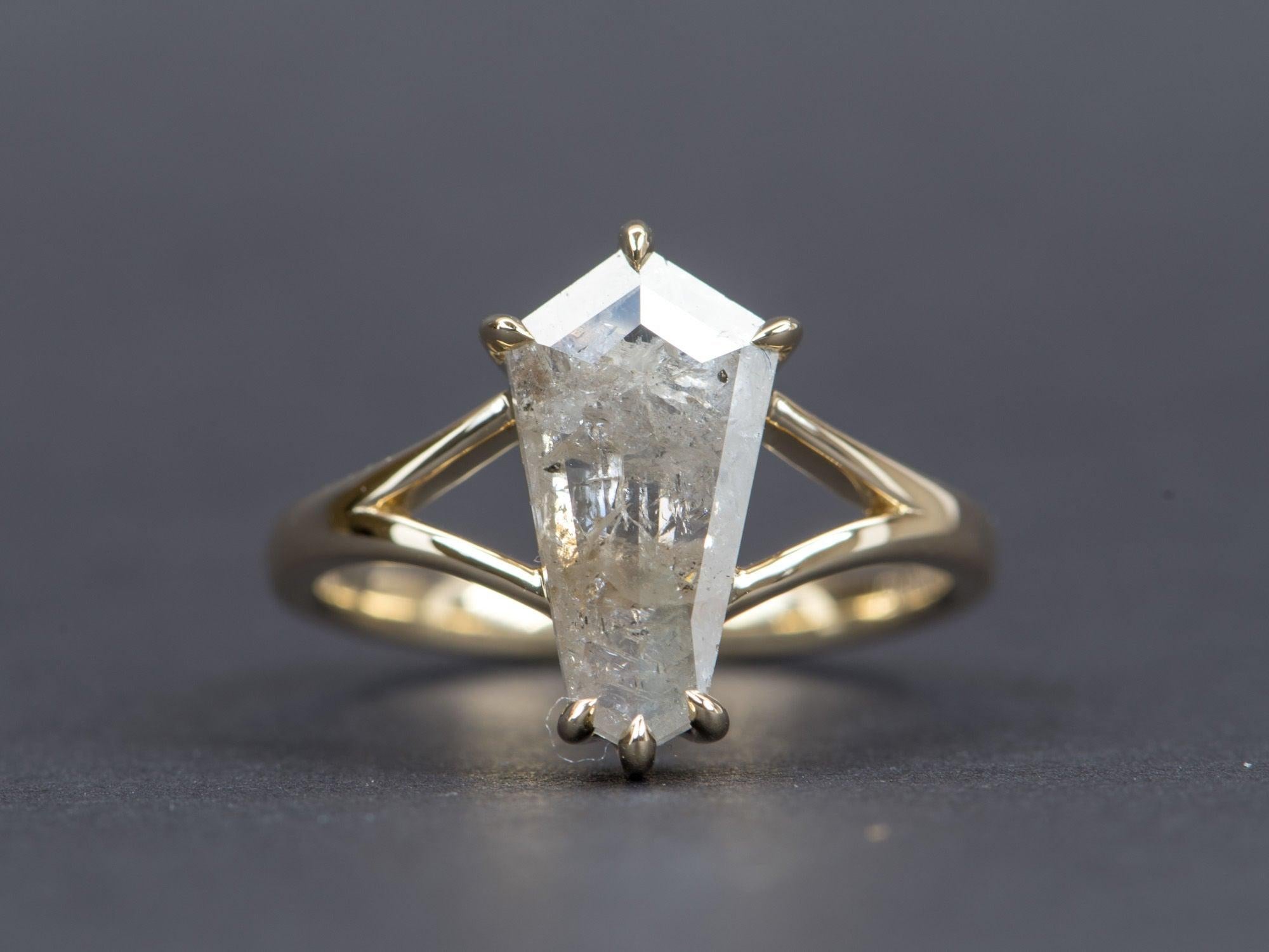 full diamond ring no metal
