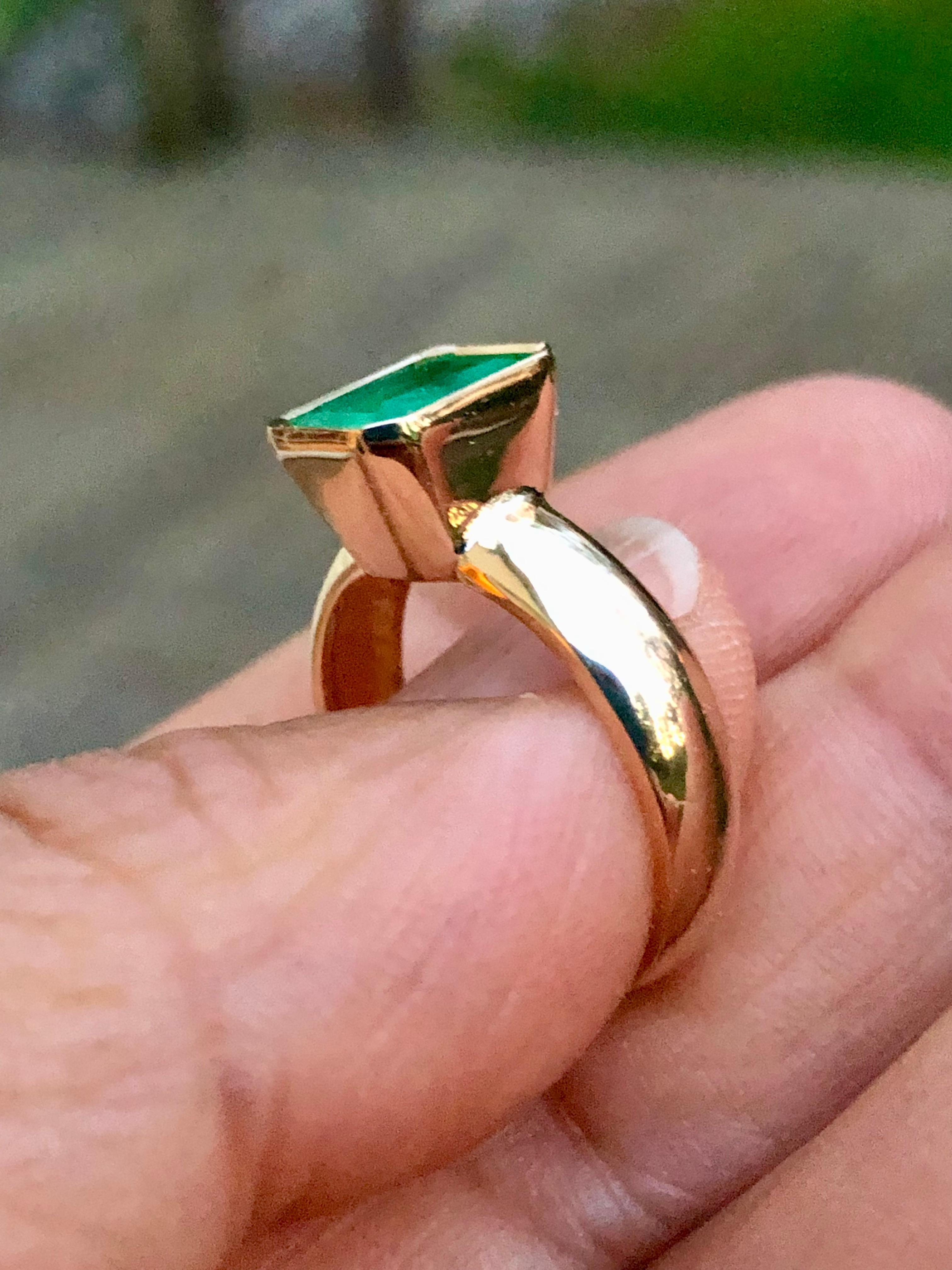 anillos de esmeraldas colombianas precios