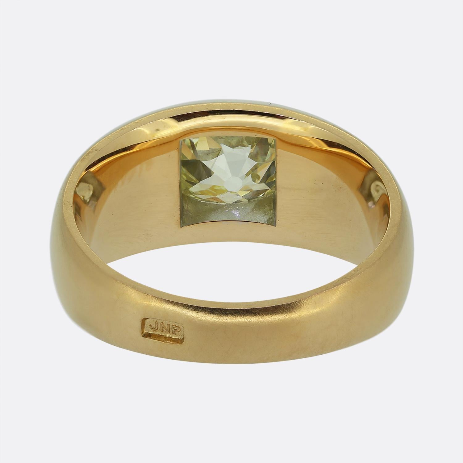 2,68 Karat Old Cut Diamant Single Stone Ring im Zustand „Gut“ im Angebot in London, GB