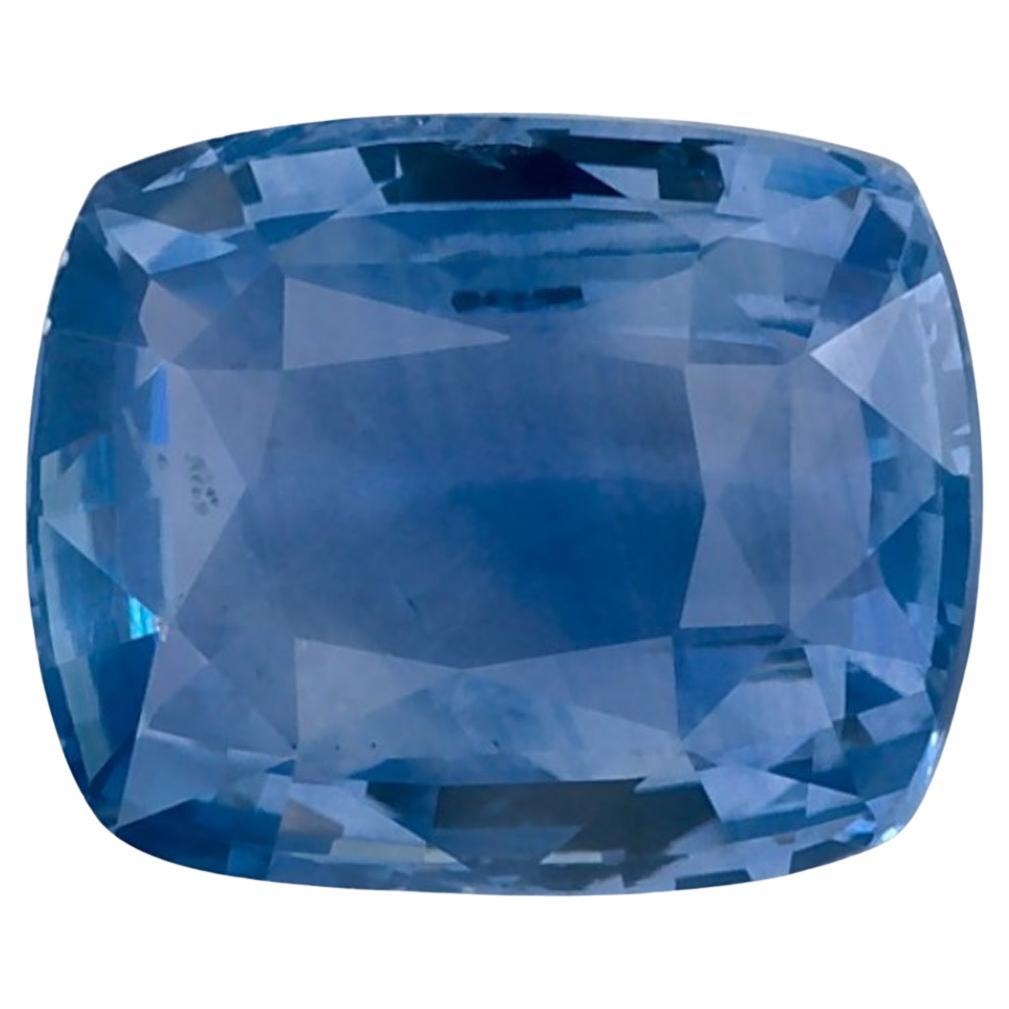 2.68 carati di zaffiro blu a cuscino, gemma sfusa