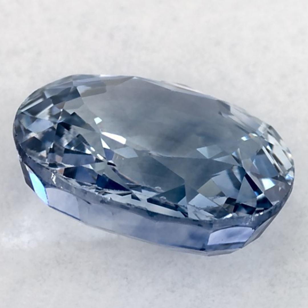 2.68 Karat Blauer Saphir Oval Loser Edelstein im Zustand „Neu“ im Angebot in Fort Lee, NJ