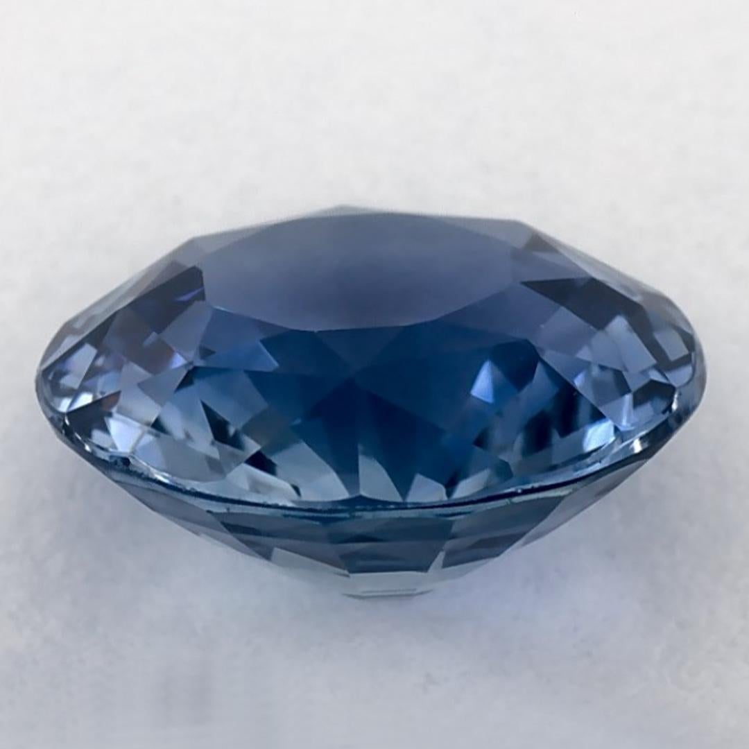 2.68 carati di zaffiro blu rotondo sfuso In condizioni Nuovo in vendita a Fort Lee, NJ
