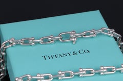 26810 Tiffany & Co 48.6g Hardwear Small Link 20" Sterling Silver Chain Necklace