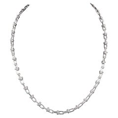 26810 Tiffany & Co 48.6g Hardwear Small Link 20" Sterling Silver Chain Necklace
