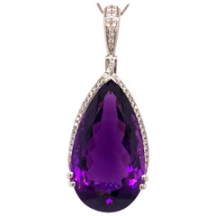 26,82 Karat Amethyst-Anhänger