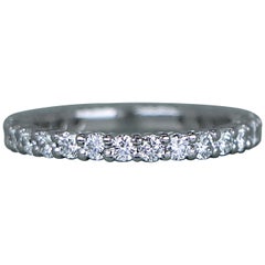 26886 Tiffany & Co. Forever Platinum Diamond 2,2 mm Eternity-Ehering 5,5