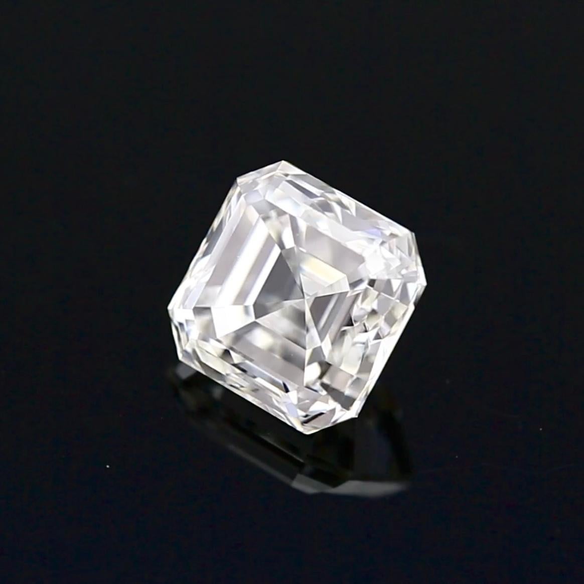 2.69 Carat G-VVS1 Square Emerald Cut Diamond – GIA Certified For Sale 2