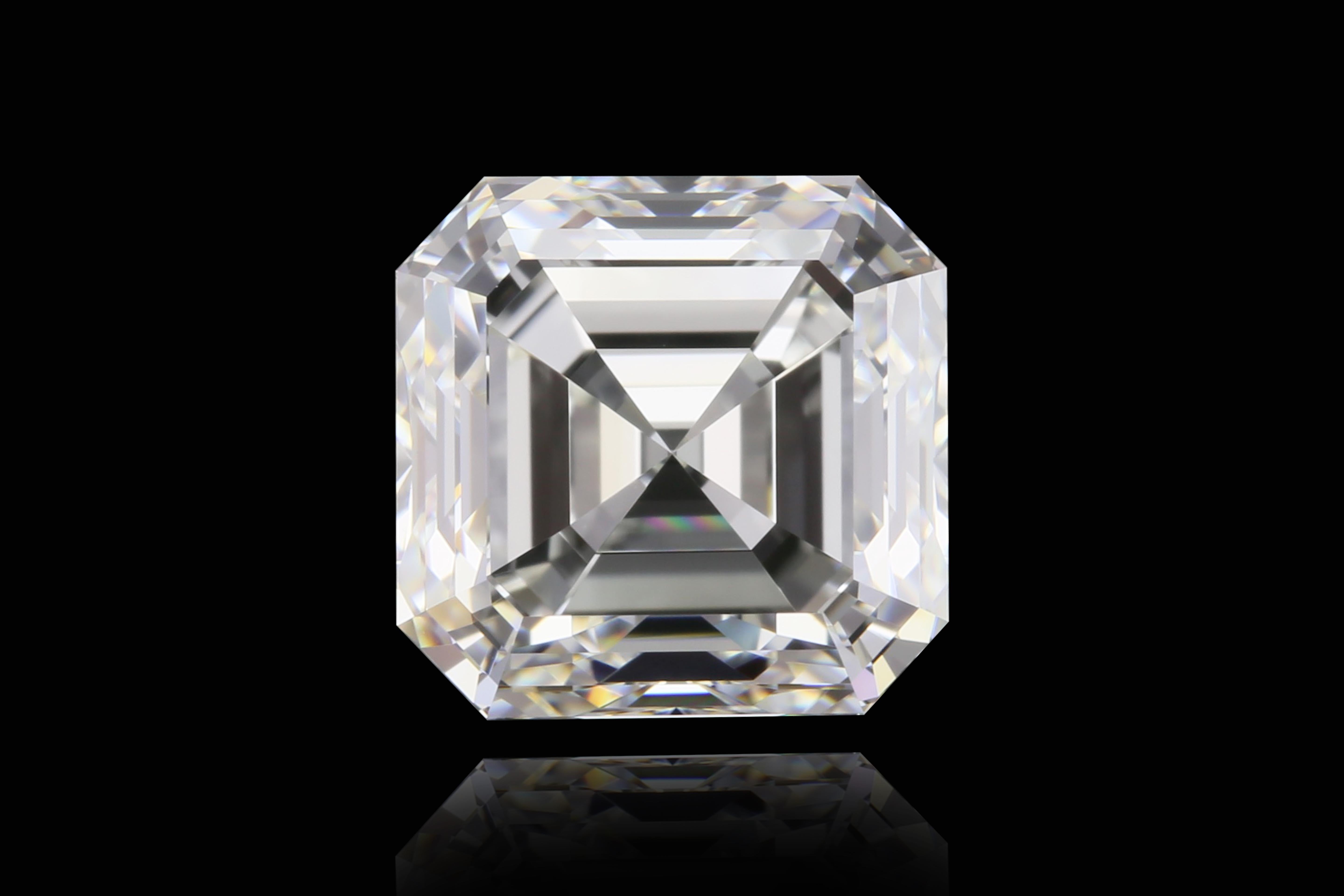 2.69 Carat G-VVS1 Square Emerald Cut Diamond – GIA Certified For Sale 4