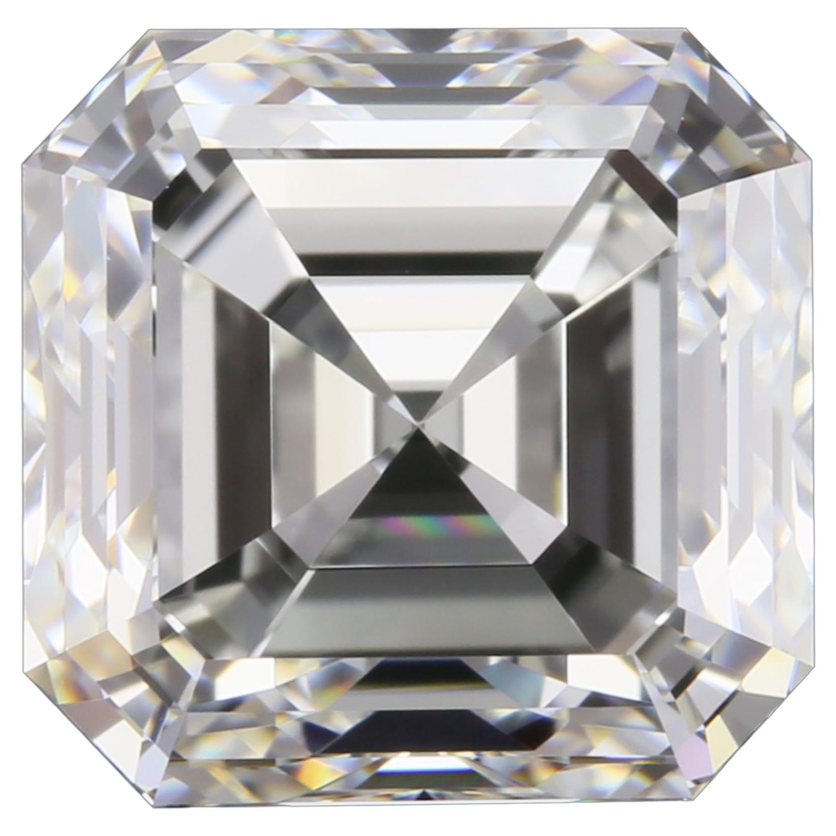 2,69 carats G-VVS1 Diamant carré taille émeraude - Certifié GIA