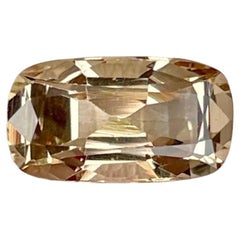 2.69 carats Imperial Topaz Stone Cushion Cut Natural Pakistani Gemstone