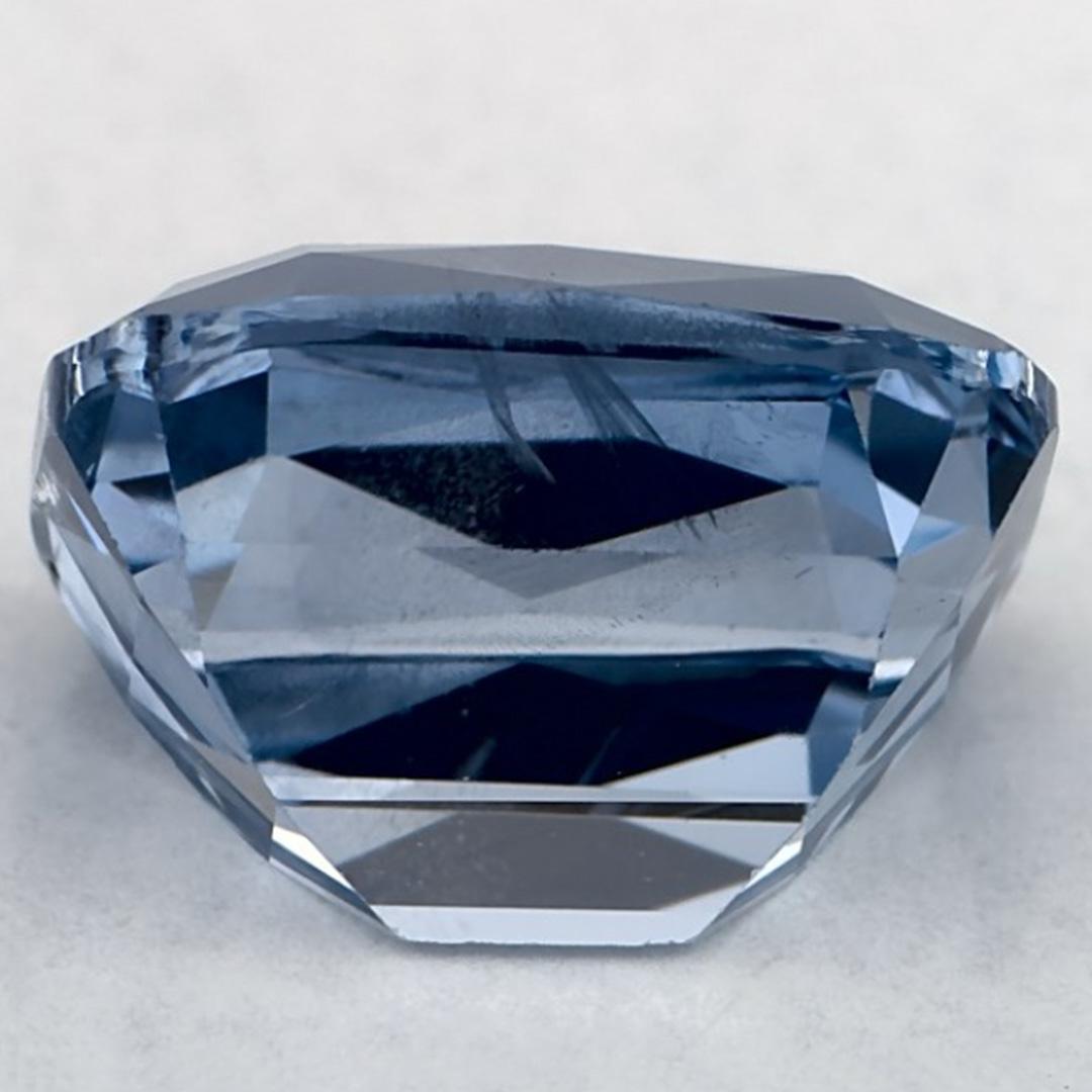 2.69 Karat Blauer Saphir Cushion Loser Edelstein im Zustand „Neu“ im Angebot in Fort Lee, NJ