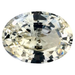 2.69 Ct Yellow Sapphire Oval Loose Gemstone (pierre précieuse en vrac)