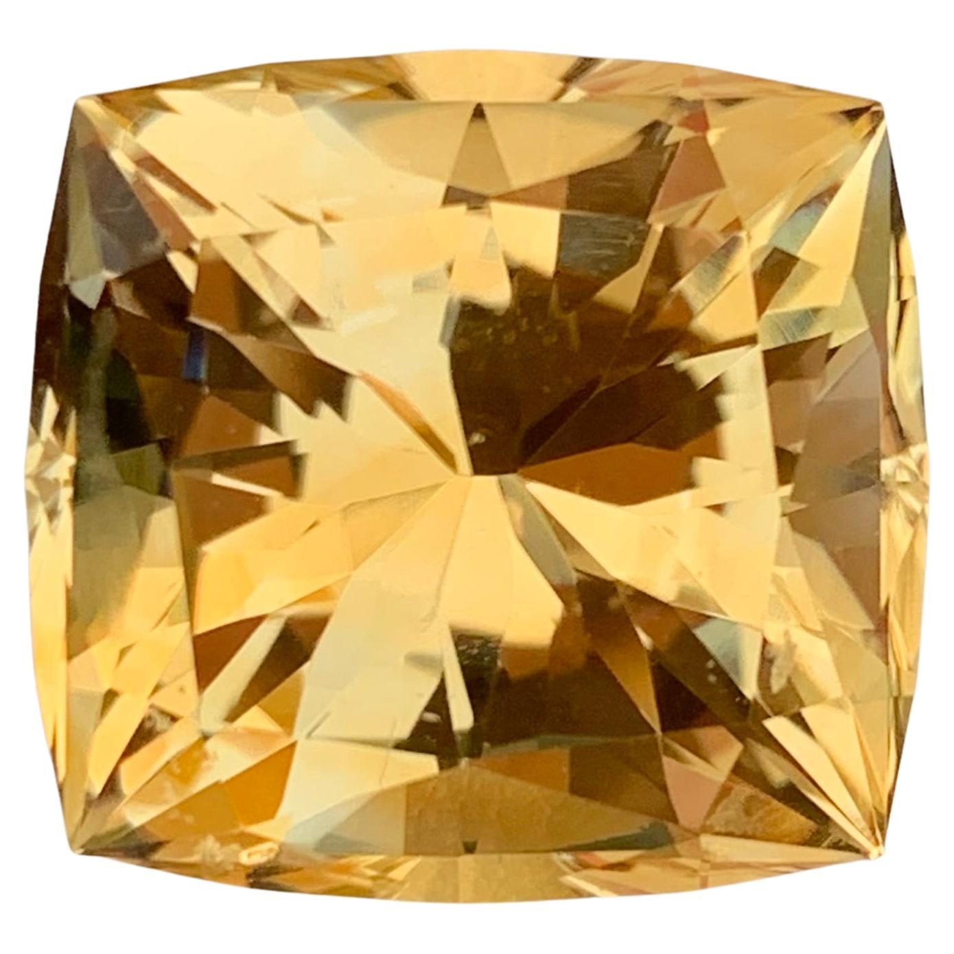 26.90 Carat Natural Loose Citrine Butterfly Cut Gemstone