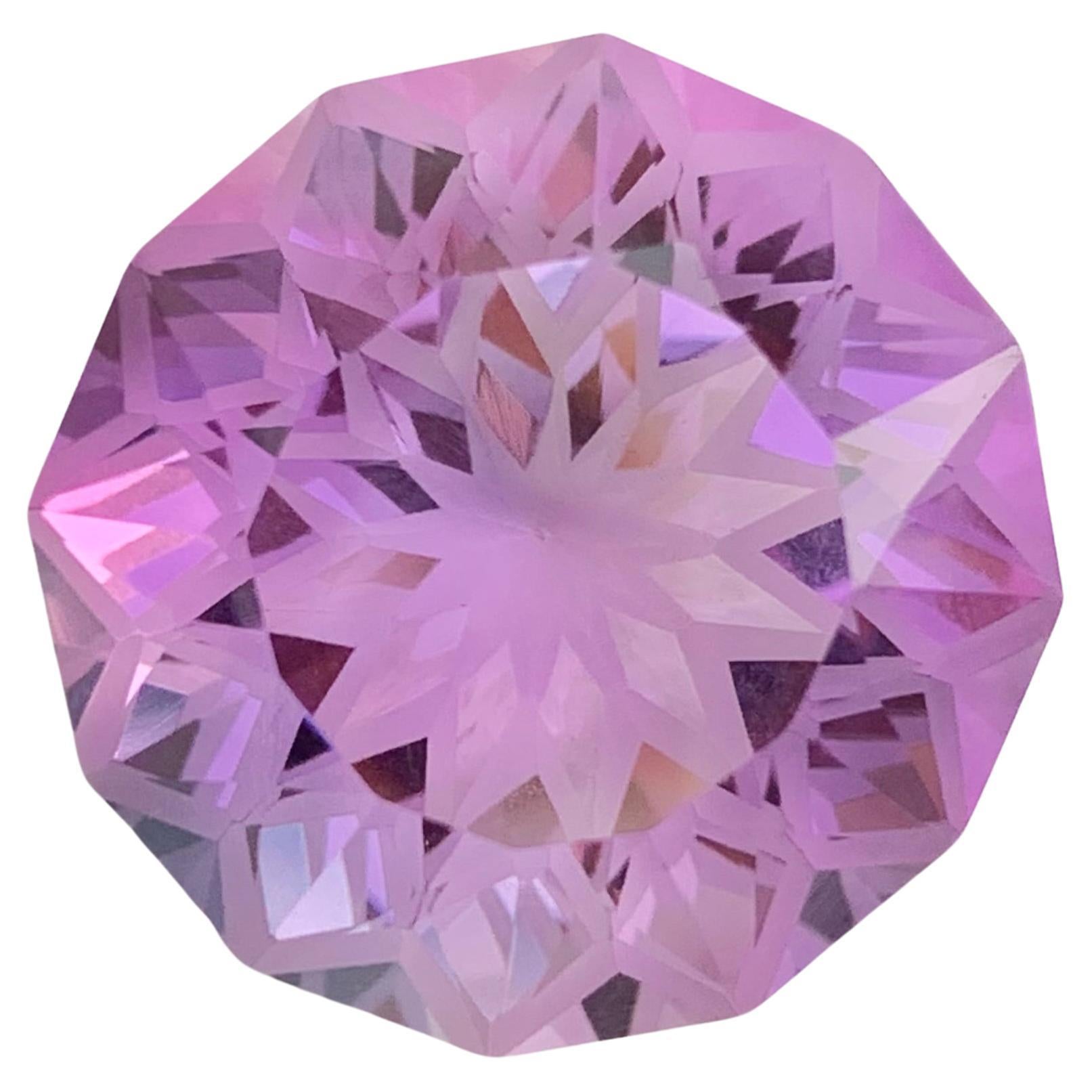 26.95 Carat Natural Loose Amethyst Round Shape Gem For Jewellery