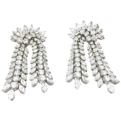 26.96 Carat Diamond Earrings
