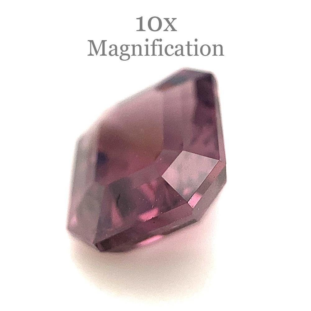 2.69ct Octagonal/Emerald Cut Purple Spinel from Sri Lanka Unheated In New Condition For Sale In Toronto, Ontario