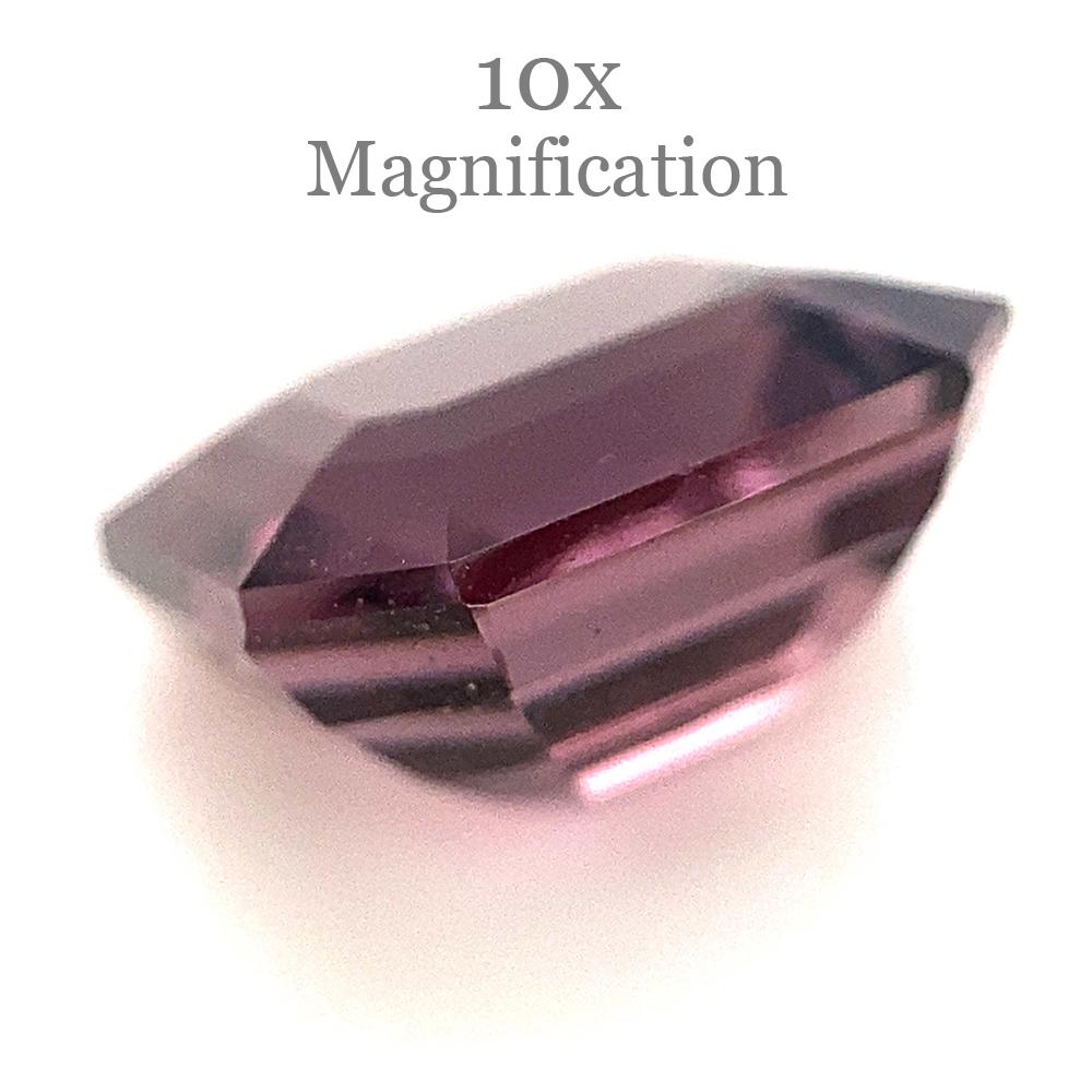 2.69ct Octagonal/Emerald Cut Purple Spinel from Sri Lanka Unheated For Sale 1