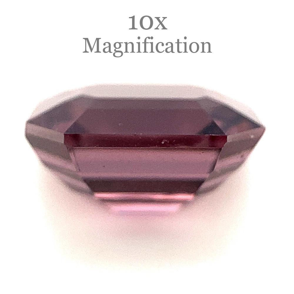 2.69ct Octagonal/Emerald Cut Purple Spinel from Sri Lanka Unheated For Sale 2