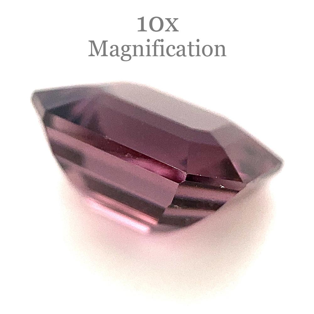 2.69ct Octagonal/Emerald Cut Purple Spinel from Sri Lanka Unheated For Sale 3