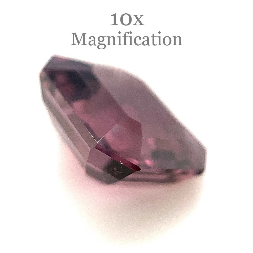 2.69ct Octagonal/Emerald Cut Purple Spinel from Sri Lanka Unheated For Sale 4